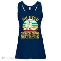 Jiu Jitsu Shirts Art Of Folding Clothes BJJ MMA Jujitsu Ladies Essential Flowy Tank thumb 0