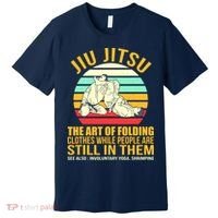 Jiu Jitsu Shirts Art Of Folding Clothes BJJ MMA Jujitsu Premium T-Shirt thumb 0