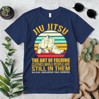 Jiu Jitsu Shirts Art Of Folding Clothes BJJ MMA Jujitsu Premium T-Shirt thumb 2