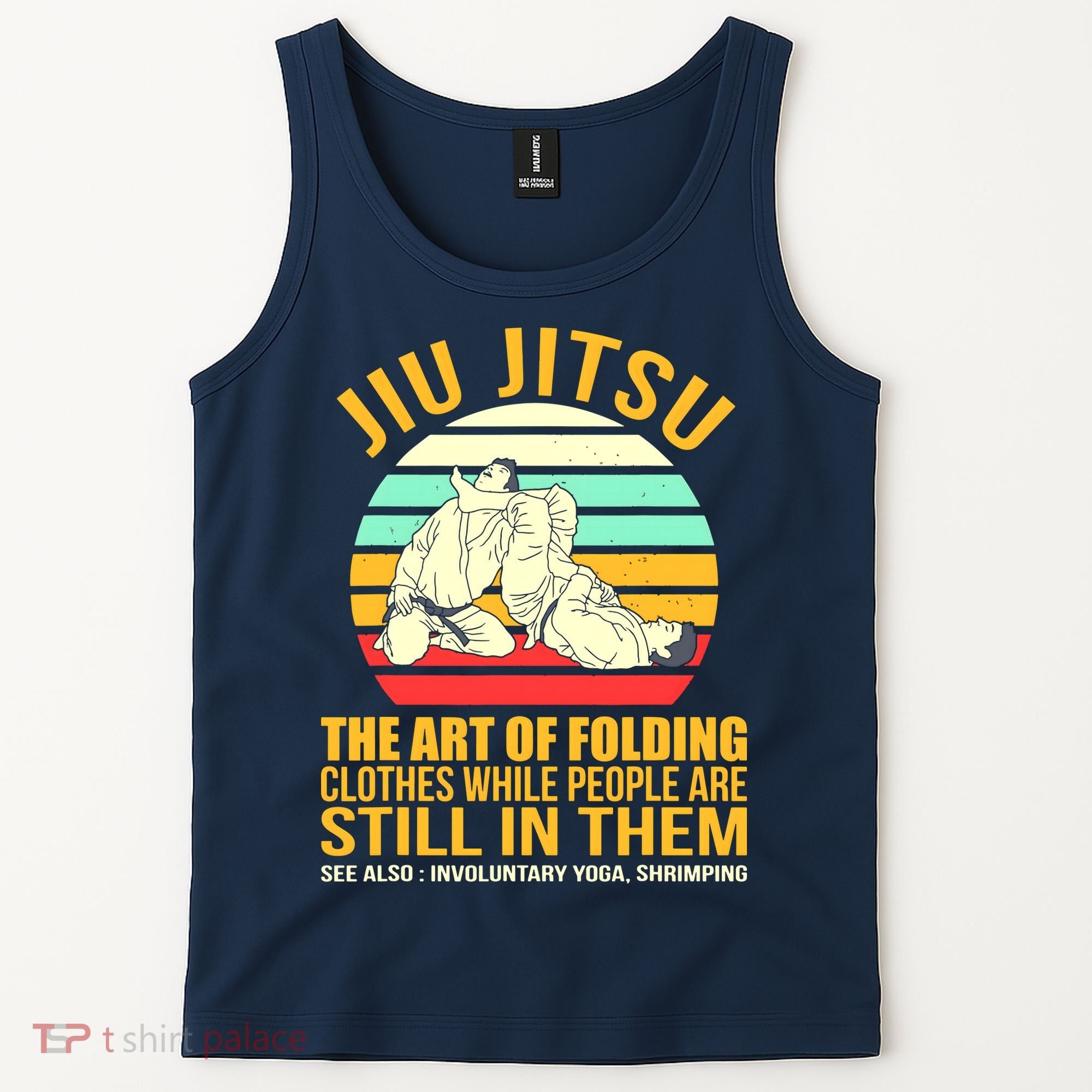 Jiu Jitsu Shirts Art Of Folding Clothes BJJ MMA Jujitsu Tank Top