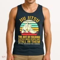 Jiu Jitsu Shirts Art Of Folding Clothes BJJ MMA Jujitsu Tank Top thumb 3
