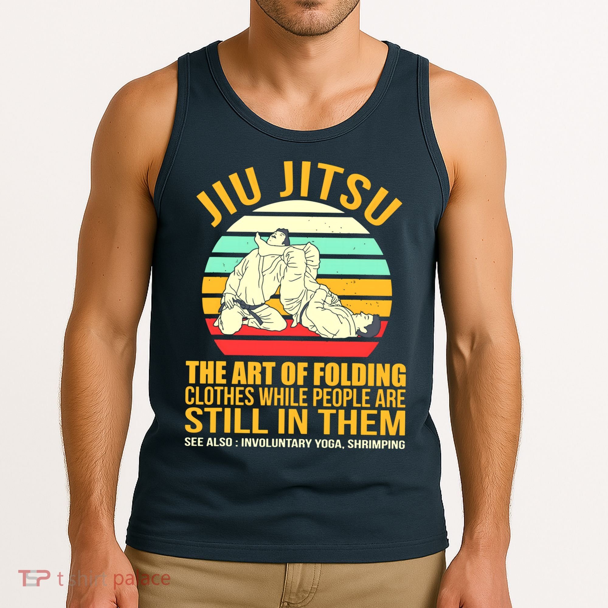 Jiu Jitsu Shirts Art Of Folding Clothes BJJ MMA Jujitsu Tank Top