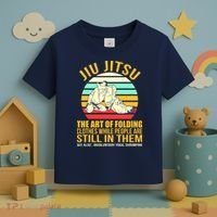 Jiu Jitsu Shirts Art Of Folding Clothes BJJ MMA Jujitsu Toddler T-Shirt thumb 3