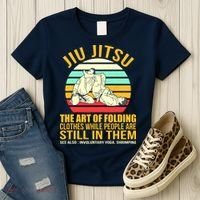 Jiu Jitsu Shirts Art Of Folding Clothes BJJ MMA Jujitsu Women's T-Shirt thumb 3