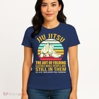 Jiu Jitsu Shirts Art Of Folding Clothes BJJ MMA Jujitsu Women's T-Shirt thumb 4