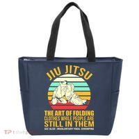 Jiu Jitsu Shirts Art Of Folding Clothes BJJ MMA Jujitsu Tote Bag thumb 0
