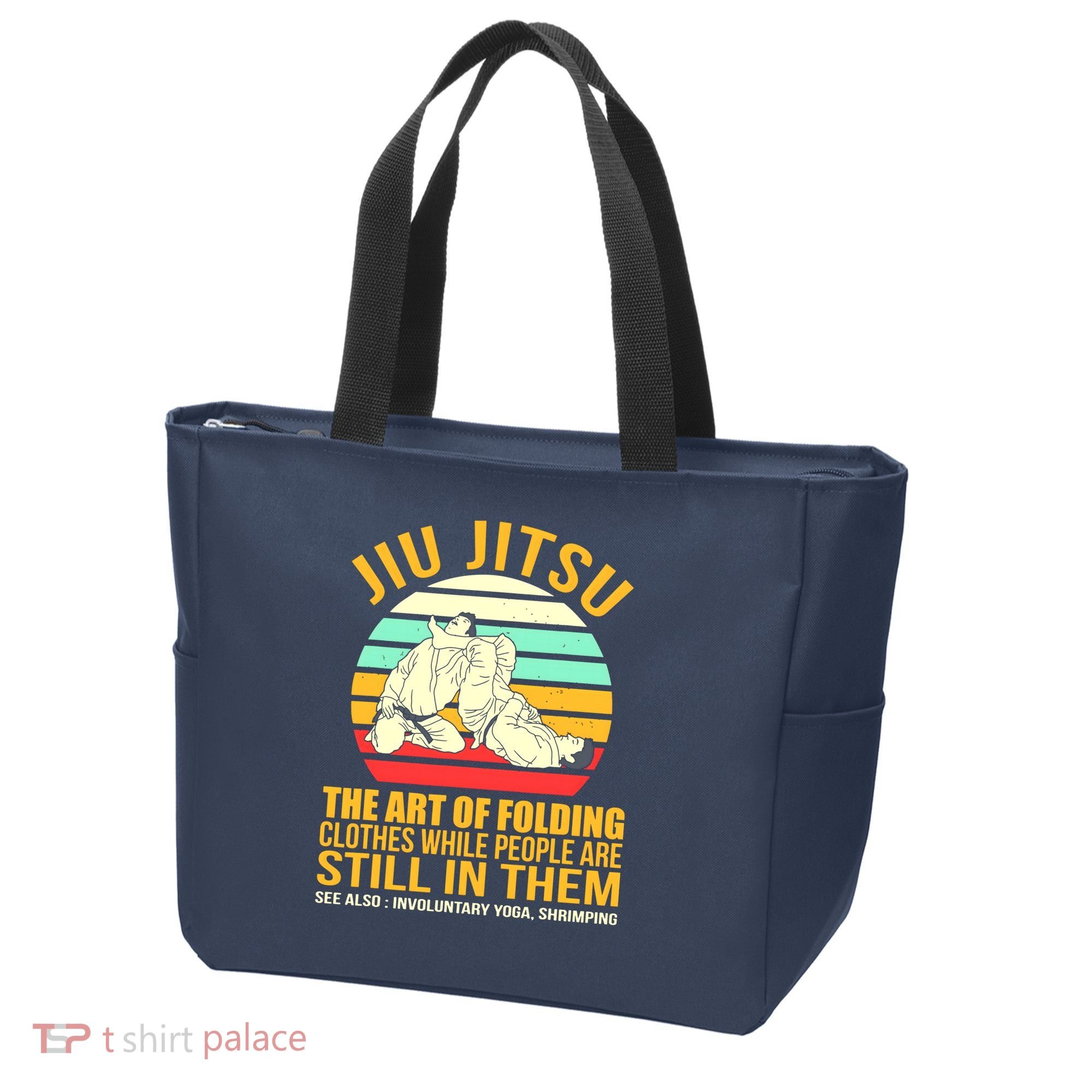 Jiu Jitsu Shirts Art Of Folding Clothes BJJ MMA Jujitsu Tote Bag