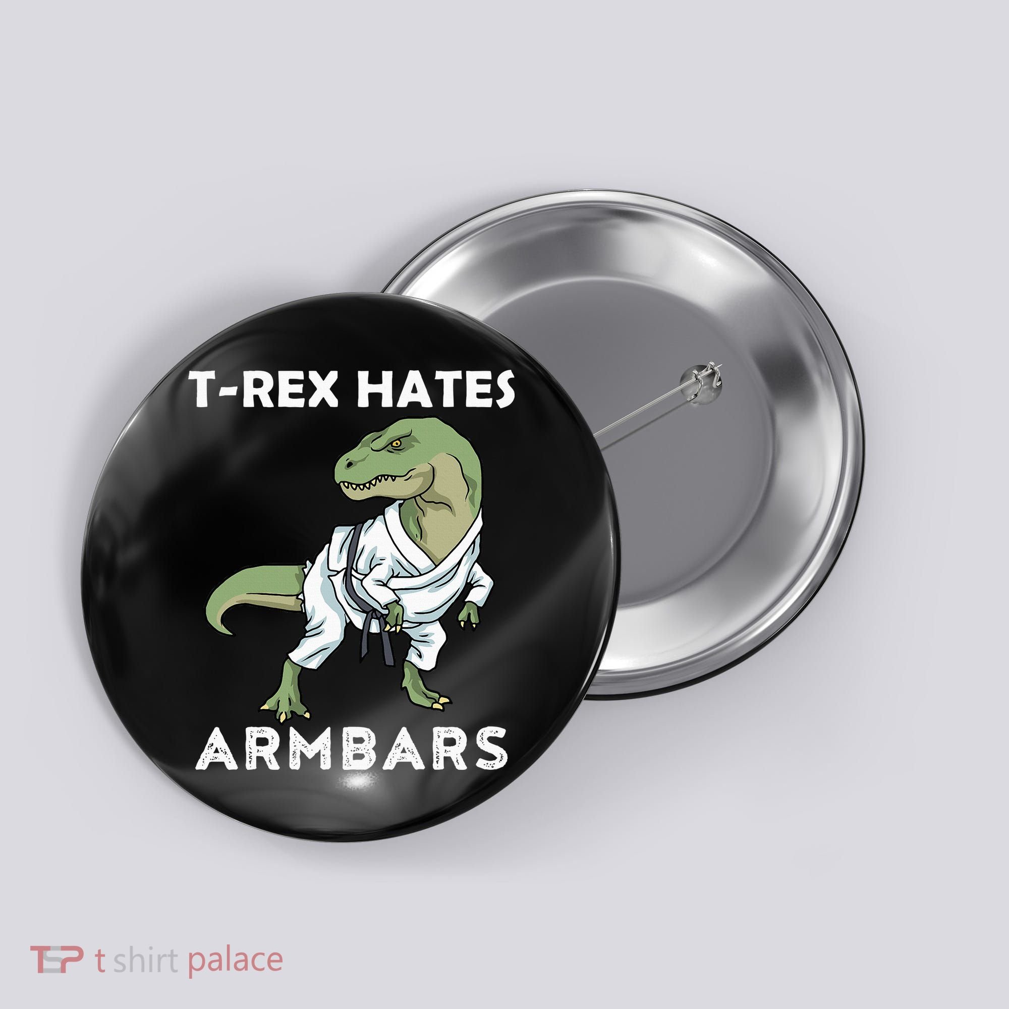 Jiu Jitsu TRex Trex BJJ MMA Jujitsu  Button