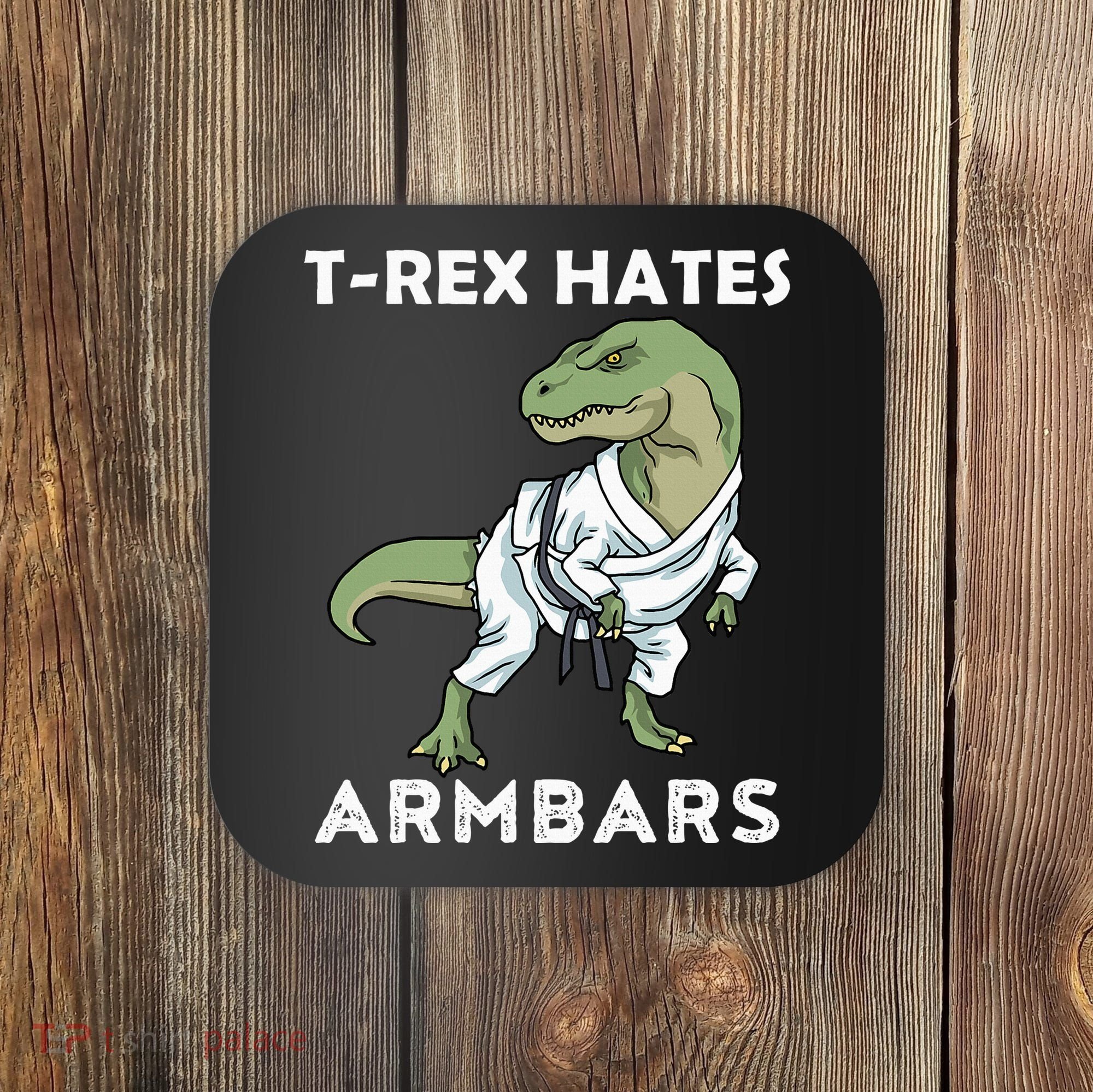 Jiu Jitsu TRex Trex BJJ MMA Jujitsu  Coaster