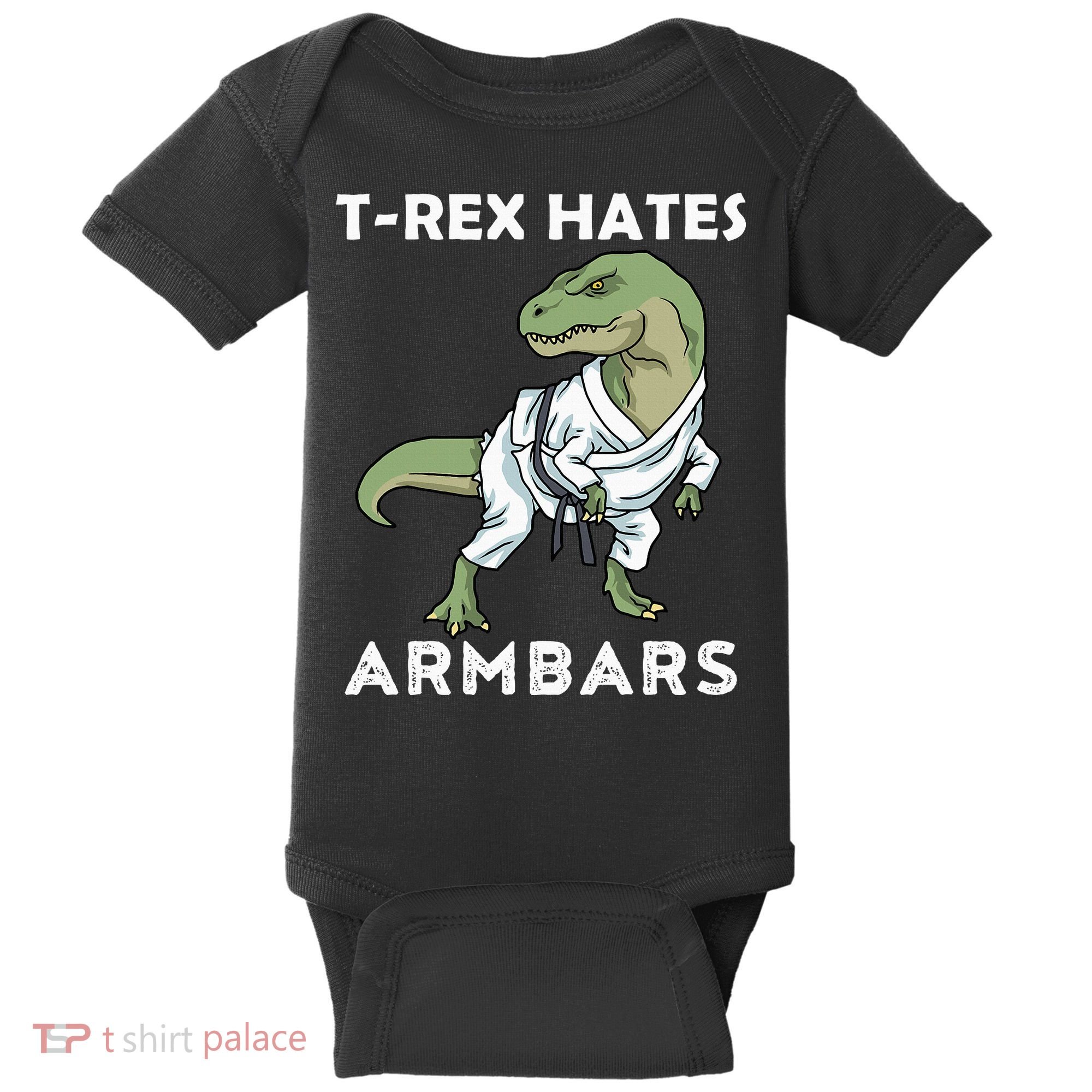 Jiu Jitsu TRex Trex BJJ MMA Jujitsu  Baby Bodysuit