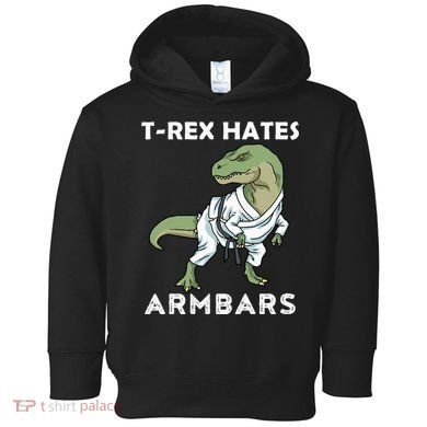 Jiu Jitsu TRex Trex BJJ MMA Jujitsu  Toddler Hoodie