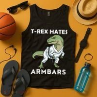 Jiu Jitsu TRex Trex BJJ MMA Jujitsu  Tank Top thumb 4