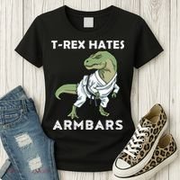 Jiu Jitsu TRex Trex BJJ MMA Jujitsu  Women's T-Shirt thumb 3