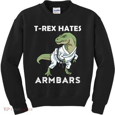 Jiu Jitsu TRex Trex BJJ MMA Jujitsu  Kids Sweatshirt