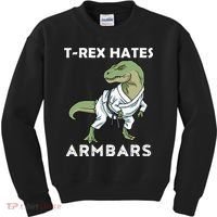 Jiu Jitsu TRex Trex BJJ MMA Jujitsu  Kids Sweatshirt thumb 0