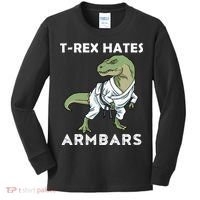 Jiu Jitsu TRex Trex BJJ MMA Jujitsu  Kids Long Sleeve Shirt thumb 0