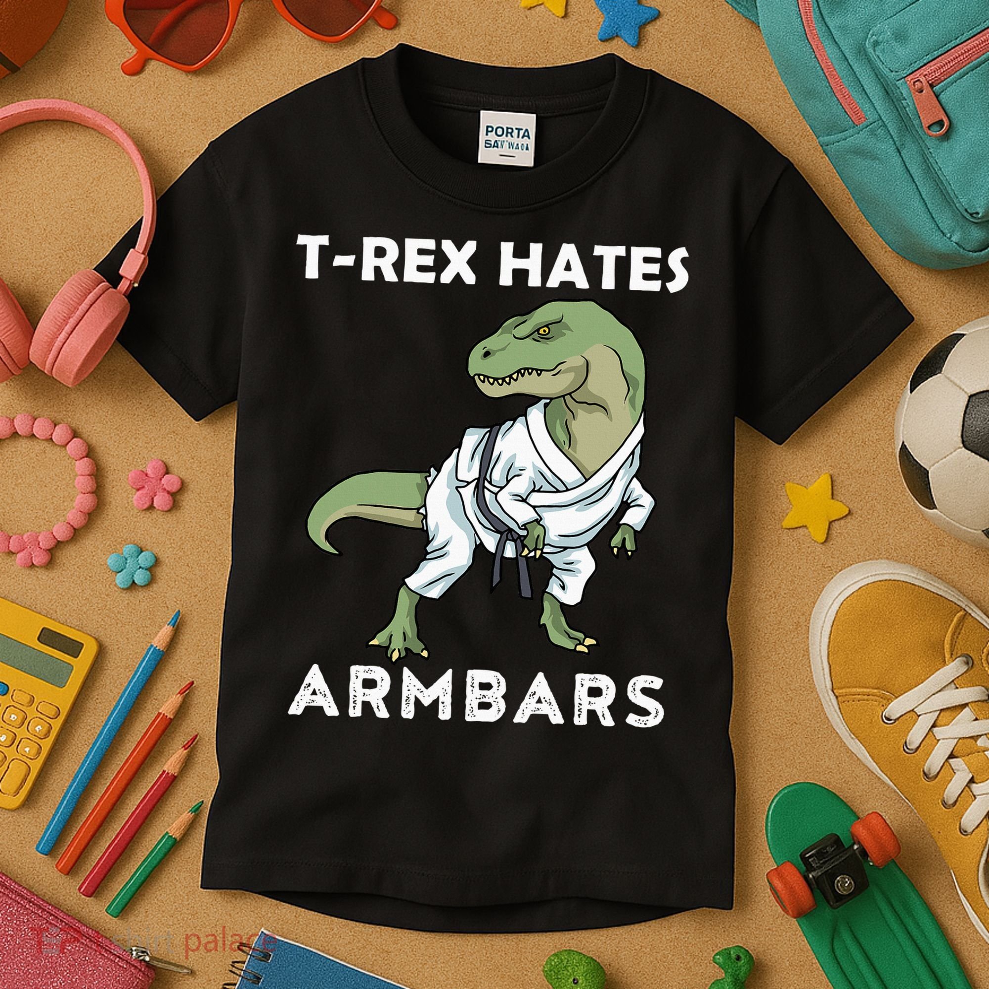 Jiu Jitsu TRex Trex BJJ MMA Jujitsu  Kids T-Shirt