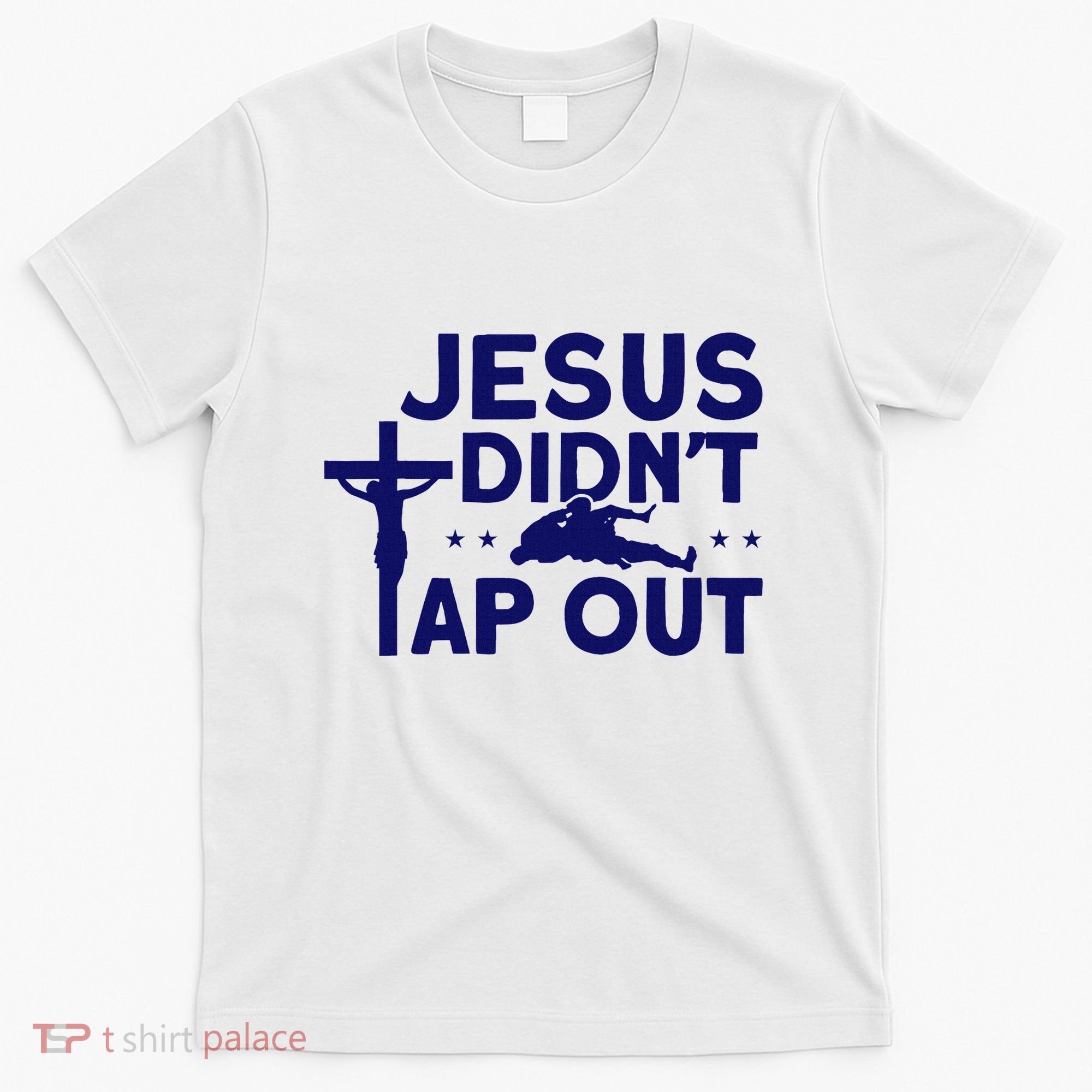 Jiu Jitsu Vintage Jesus DidnT Tap Out T-Shirt