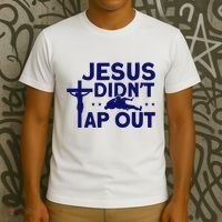 Jiu Jitsu Vintage Jesus DidnT Tap Out T-Shirt thumb 3