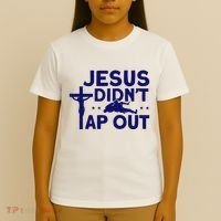 Jiu Jitsu Vintage Jesus DidnT Tap Out T-Shirt thumb 4