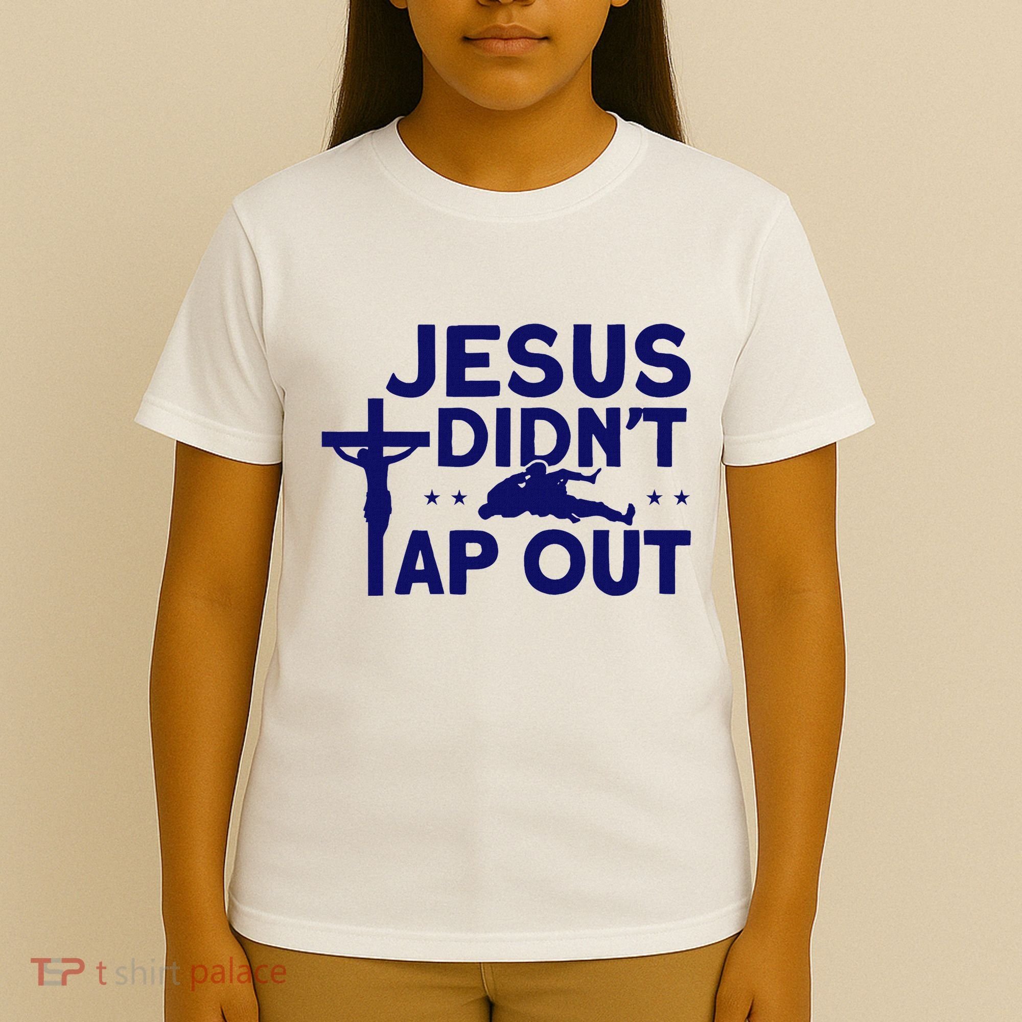 Jiu Jitsu Vintage Jesus DidnT Tap Out T-Shirt
