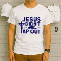 Jiu Jitsu Vintage Jesus DidnT Tap Out T-Shirt thumb 6