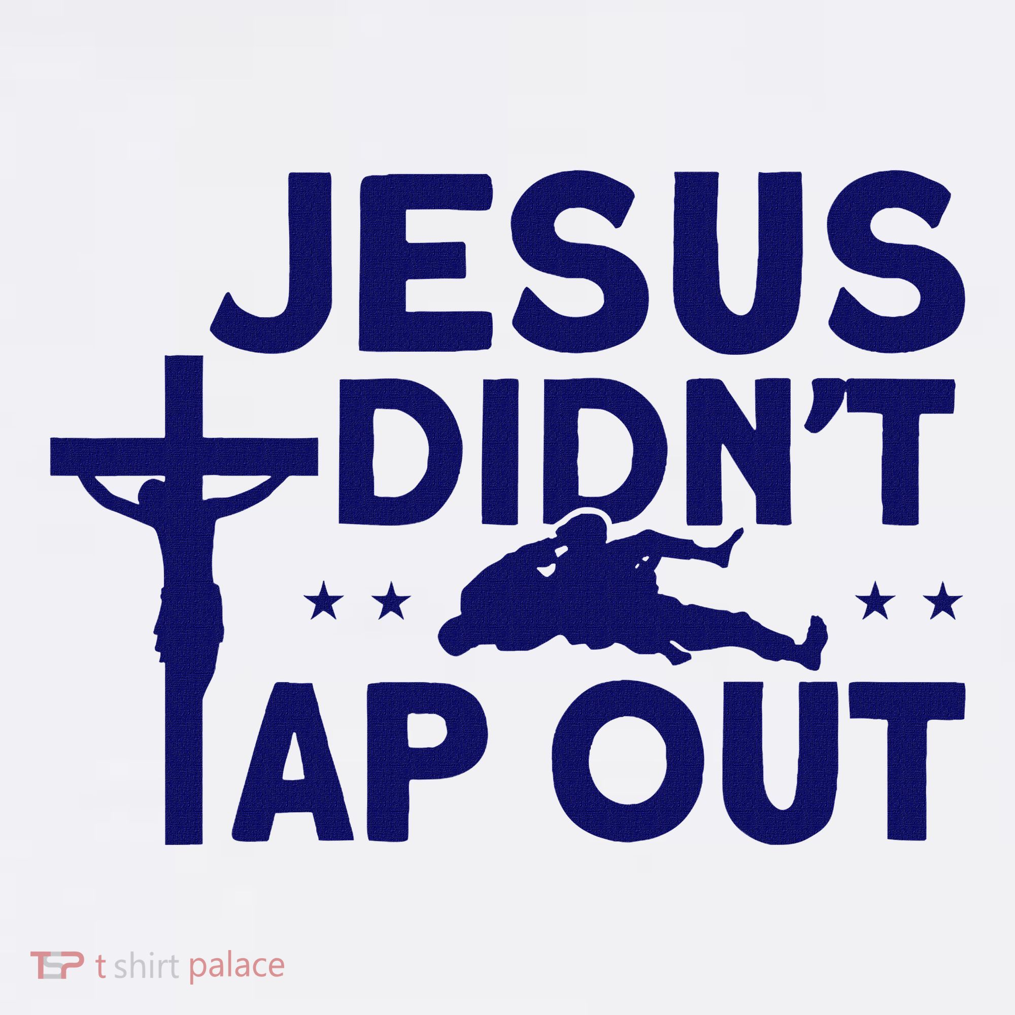 Jiu Jitsu Vintage Jesus DidnT Tap Out T-Shirt
