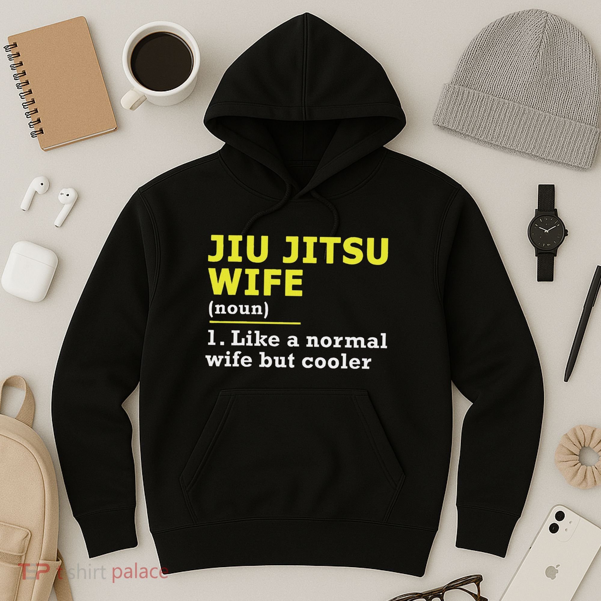 Jiu Jitsu Wife Definition Hoodie