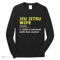 Jiu Jitsu Wife Definition Long Sleeve Shirt thumb 0
