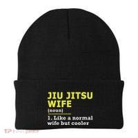 Jiu Jitsu Wife Definition Beanie thumb 0