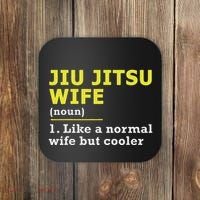 Jiu Jitsu Wife Definition Coaster thumb 0