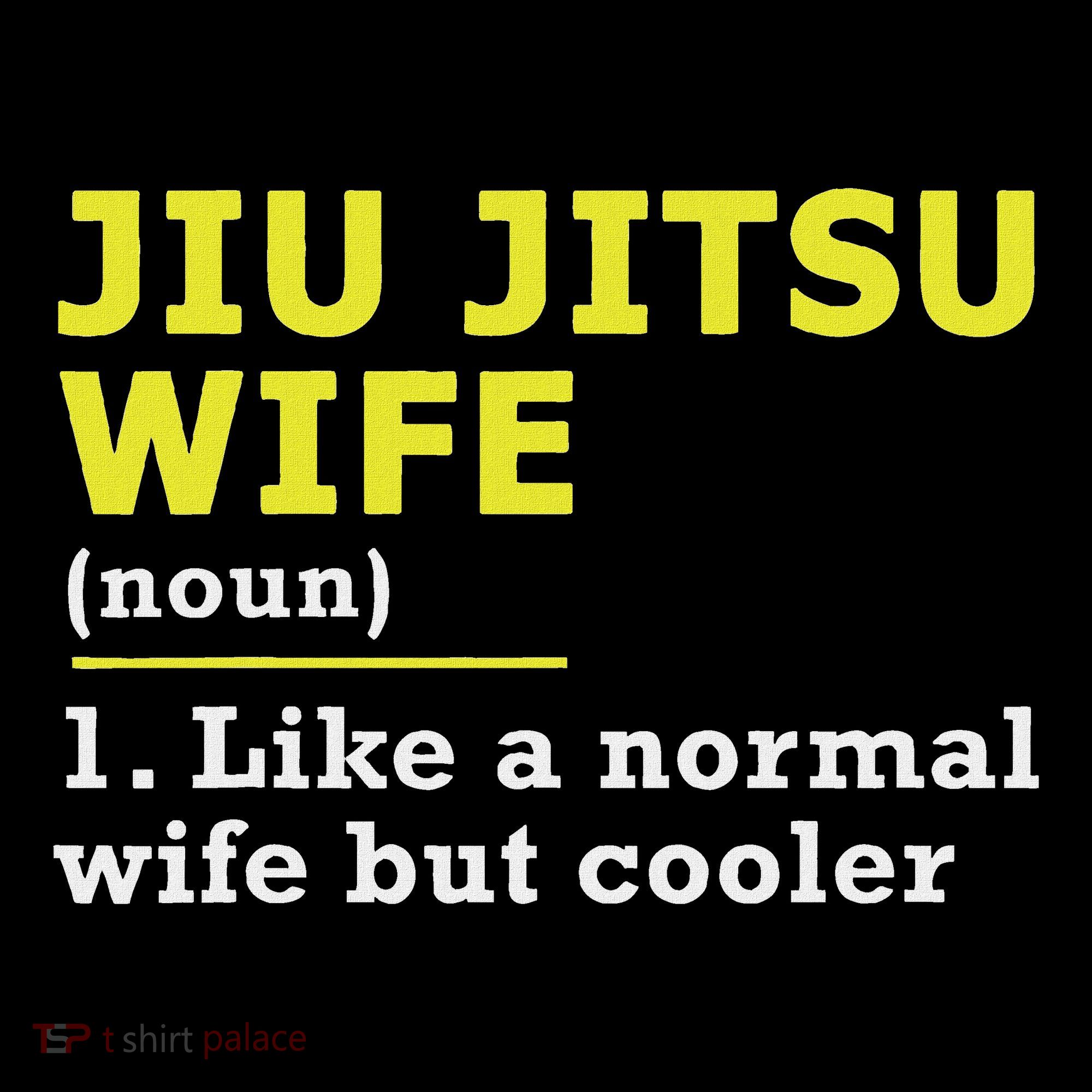 Jiu Jitsu Wife Definition Women's Hoodie