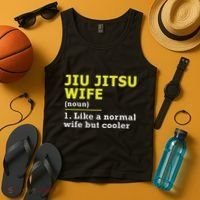 Jiu Jitsu Wife Definition Tank Top thumb 4