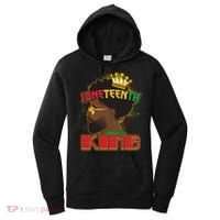 Juneteenth King Black African American Man Afro Women's Hoodie thumb 0