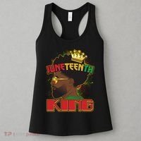 Juneteenth King Black African American Man Afro Women's Tank Top thumb 3