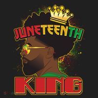 Juneteenth King Black African American Man Afro Hat thumb 2
