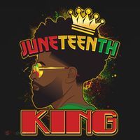 Juneteenth King Black African American Man Afro Tote Bag thumb 4