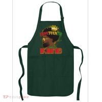 Juneteenth King Black African American Man Afro Apron thumb 0