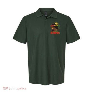 Juneteenth King Black African American Man Afro Polo