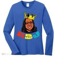 Judge Ketanji Brown Jackson Black Girl Magic Supreme Court Women's Long Sleeve Shirt thumb 0