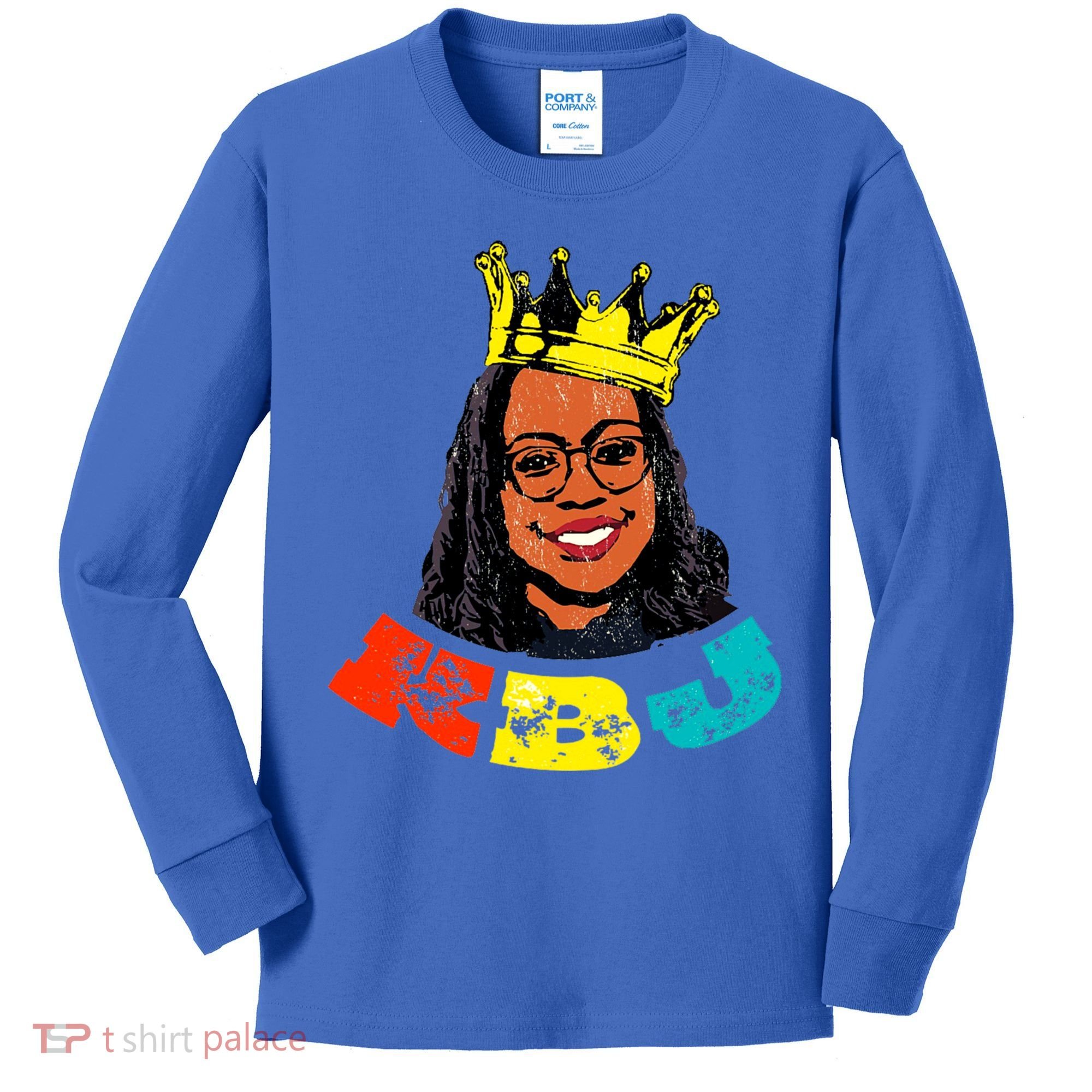 Judge Ketanji Brown Jackson Black Girl Magic Supreme Court Kids Long Sleeve Shirt