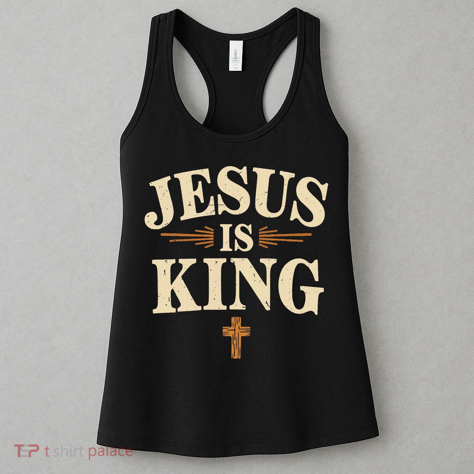 Jesus King Christian Best Godson Ever Women's Tank Top