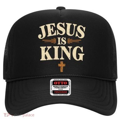 Jesus King Christian Best Godson Ever Hat