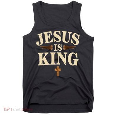 Jesus King Christian Best Godson Ever Tank Top