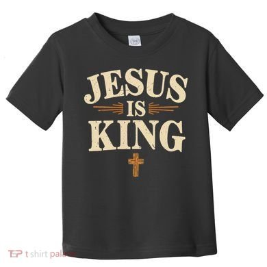 Jesus King Christian Best Godson Ever Toddler T-Shirt