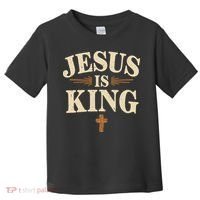 Jesus King Christian Best Godson Ever Toddler T-Shirt thumb 0