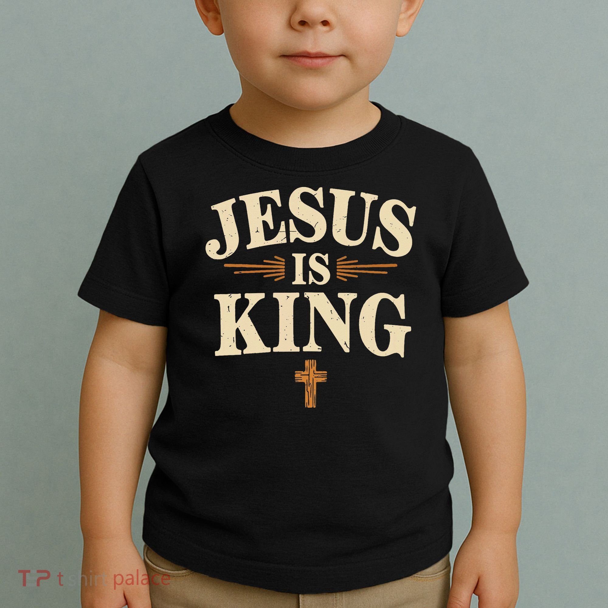 Jesus King Christian Best Godson Ever Toddler T-Shirt