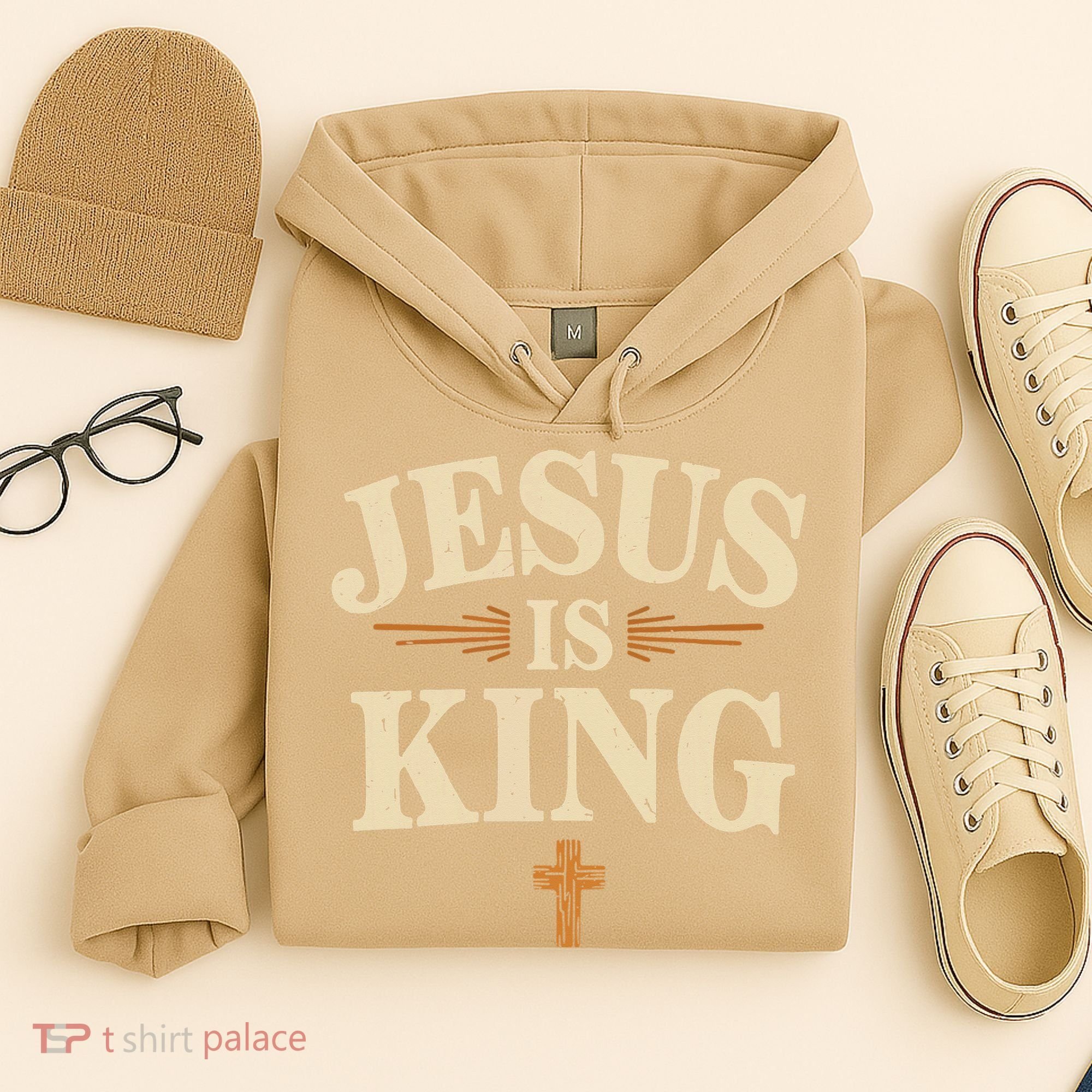 Jesus King Christian Best Godson Ever Hoodie