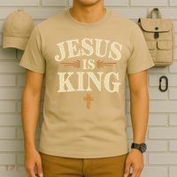 Jesus King Christian Best Godson Ever T-Shirt thumb 6