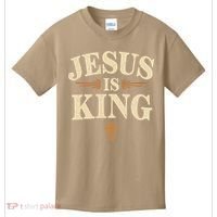 Jesus King Christian Best Godson Ever Kids T-Shirt thumb 0